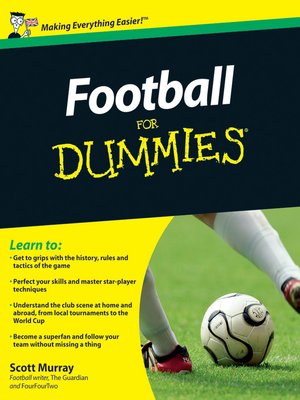 cover image of Football For Dummies, UK Edition